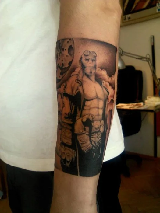 Postava na předloktí
